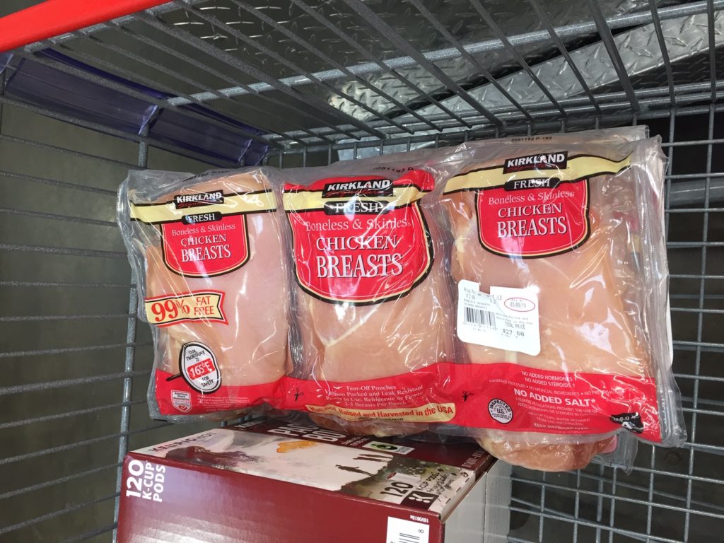 Package of Chicken Breasts