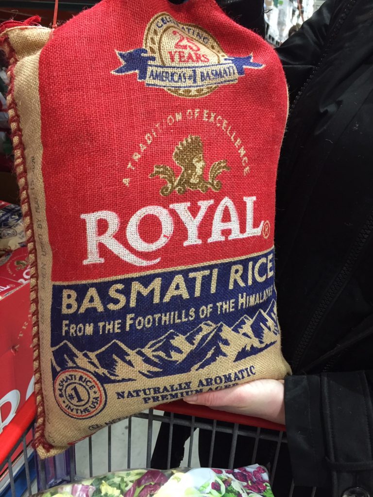 Bag of Basmati Rice