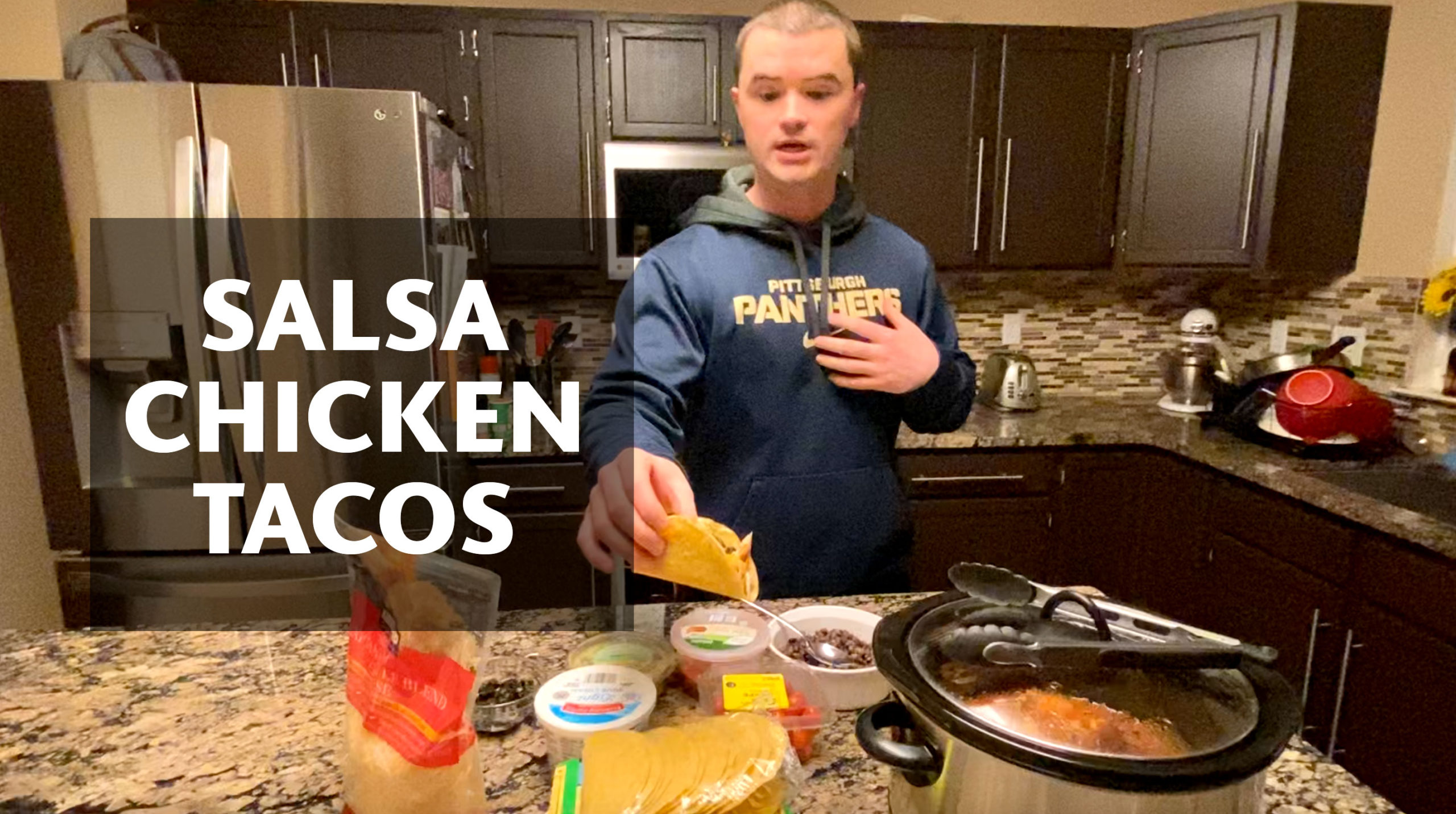 Salsa Chicken Tacos