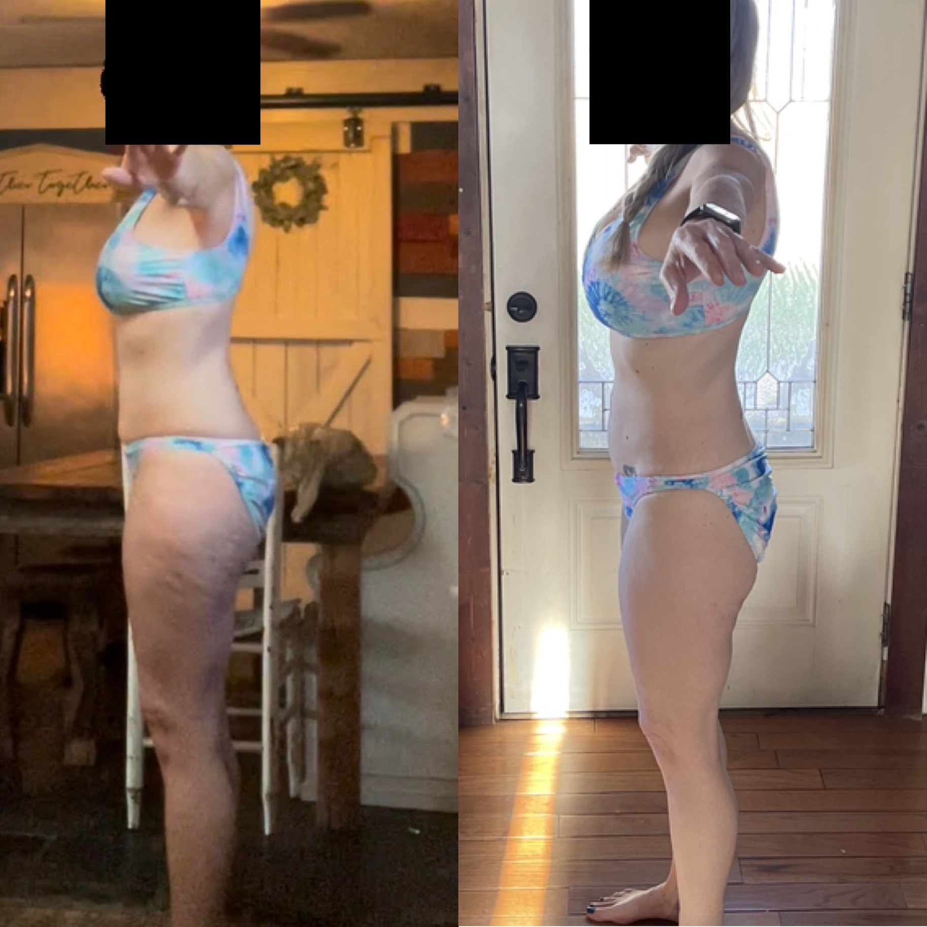 Amanda Webb, Before/After Left