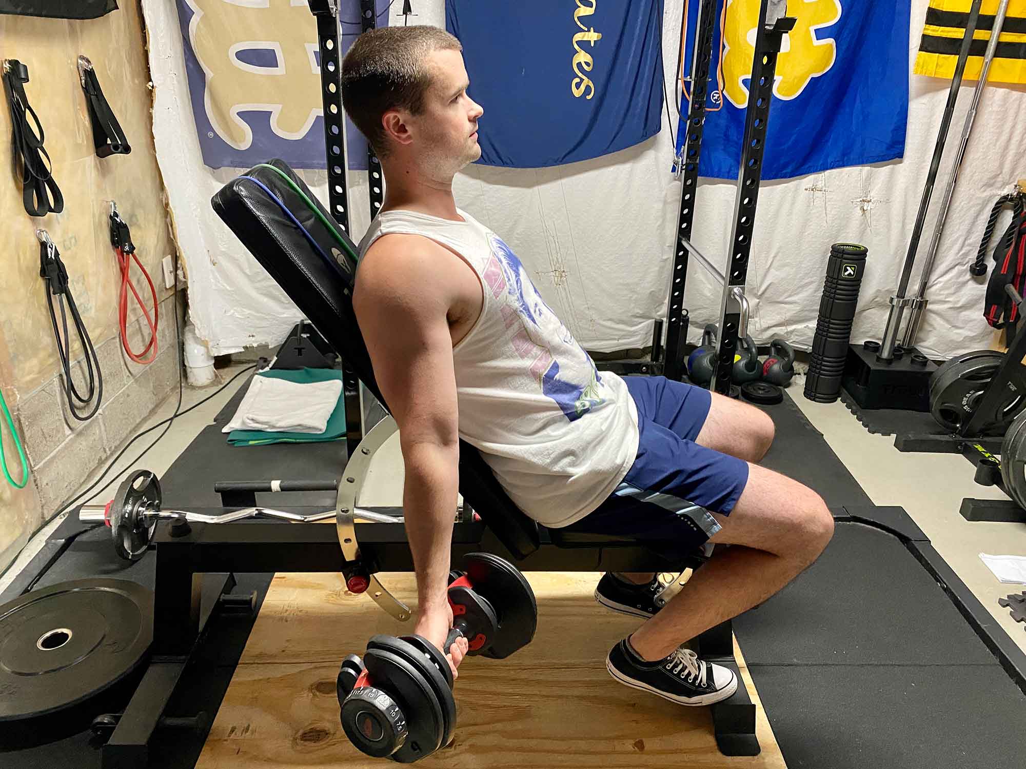 The Best Exercises to Build Your Biceps, Incline Curl