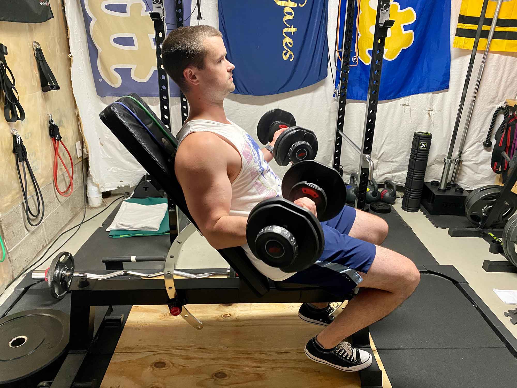 The Best Exercises to Build Your Biceps, Incline Curl