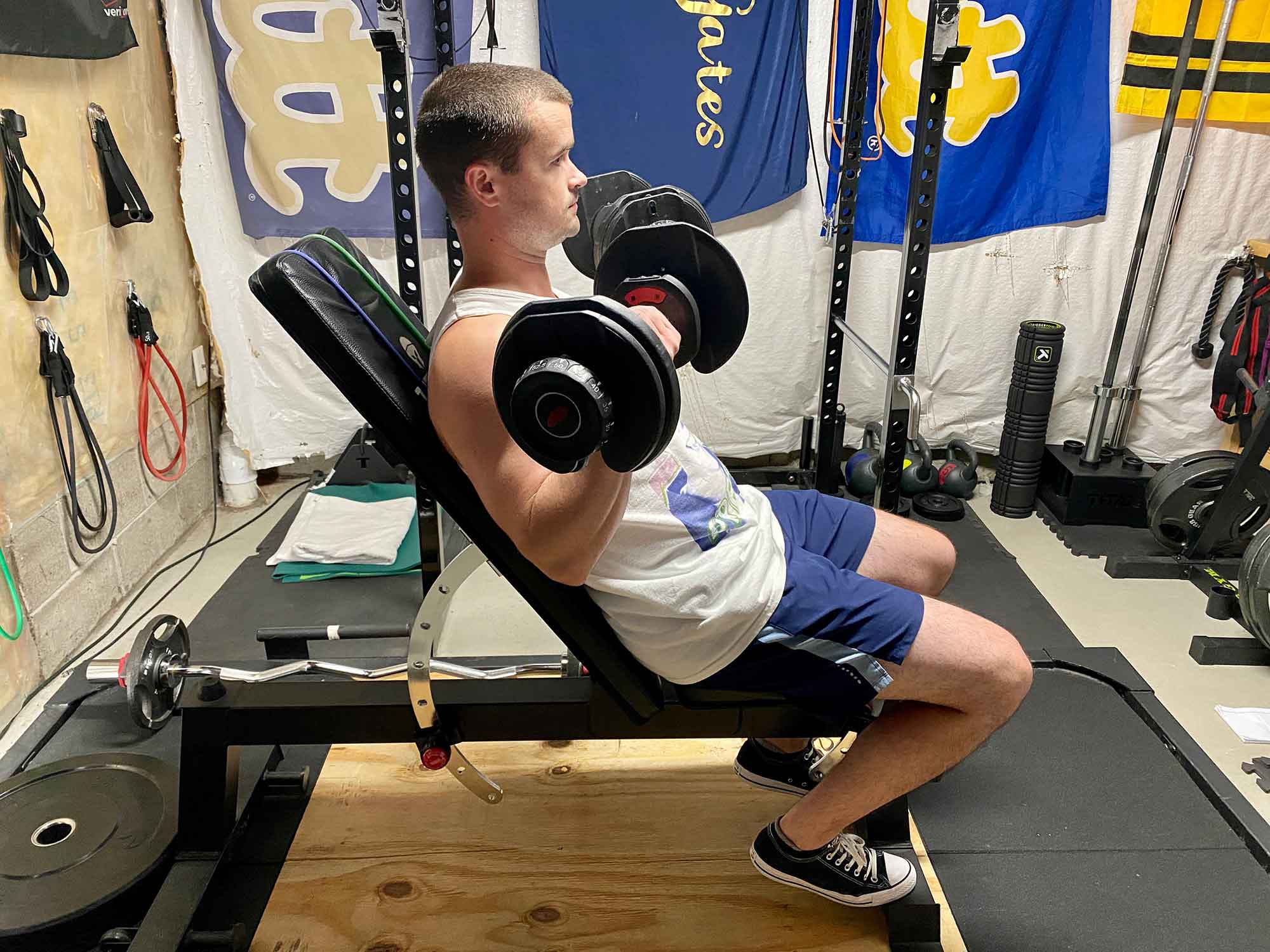 The Best Exercises to Build Your Biceps, Incline Curl