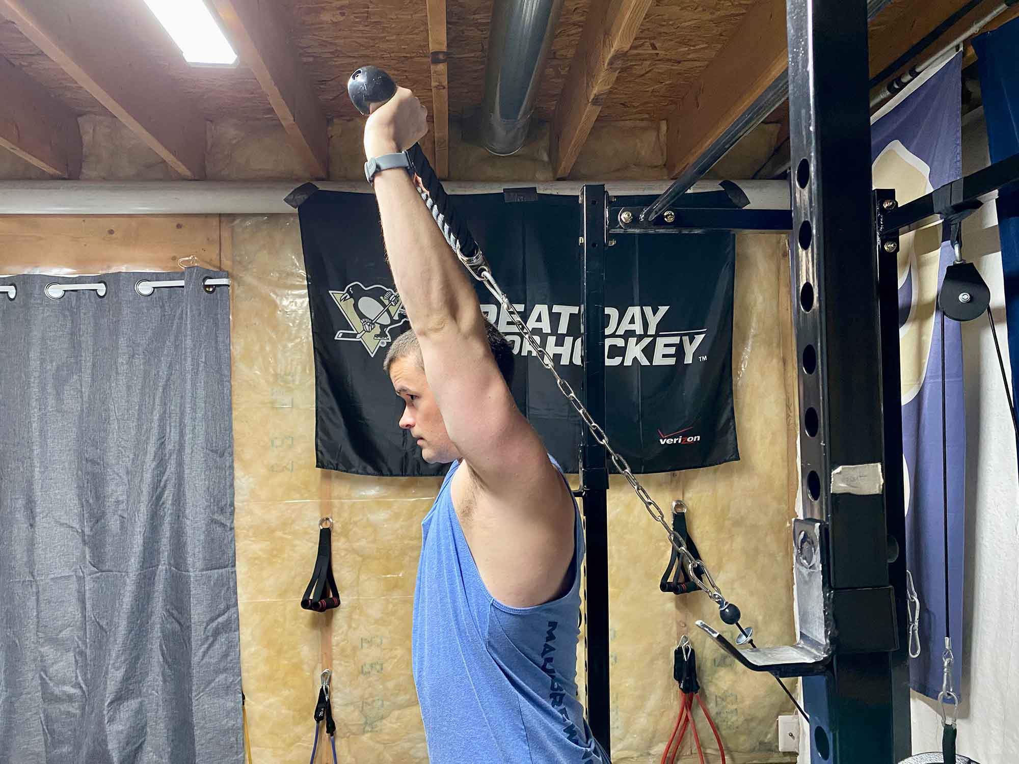 The Best Exercises to Build Your Biceps, Overhead Extension