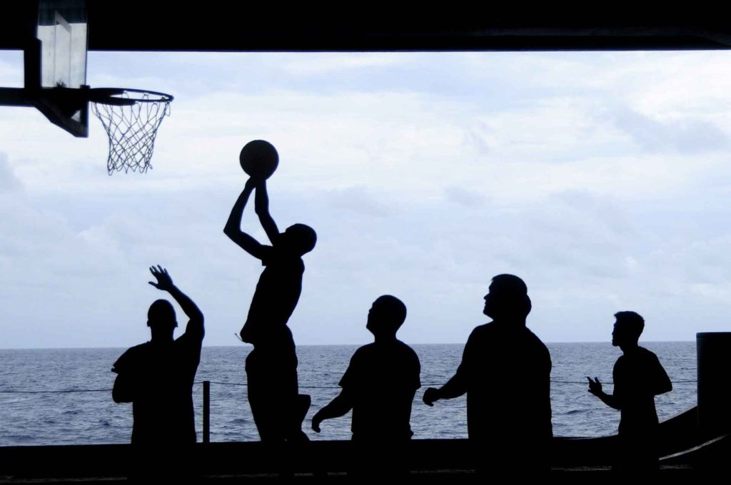 how to get a flat stomach enjoy exercise like basketball