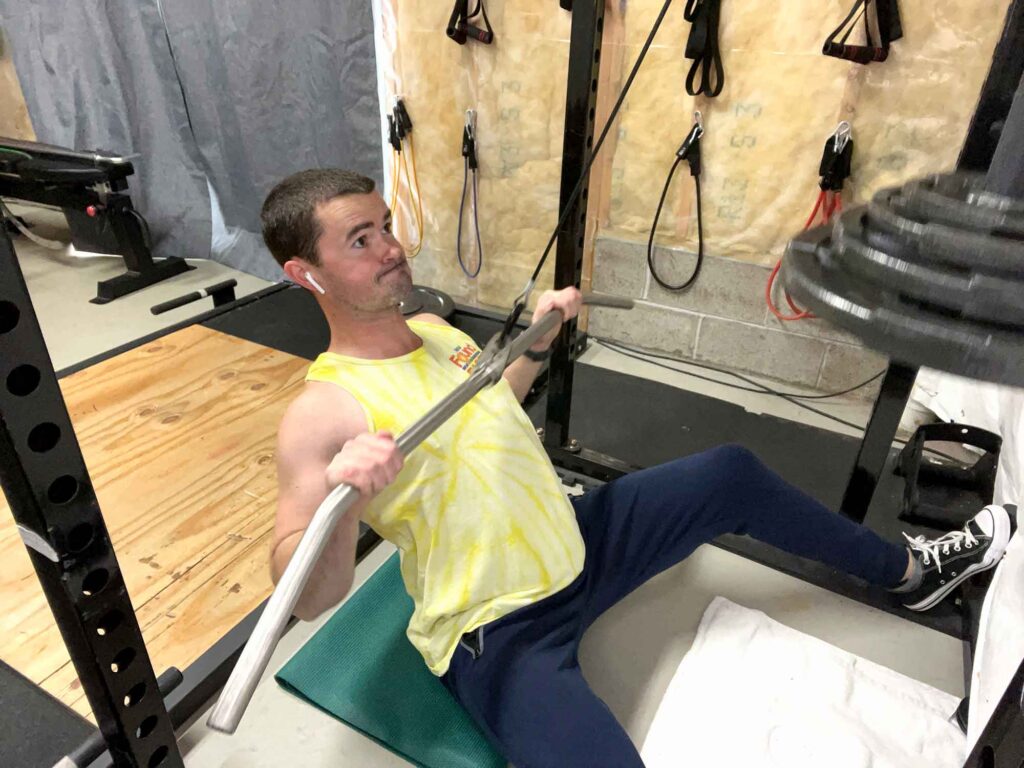 The Best Exercises to Build Your Back, Lat Pull Down Bottom