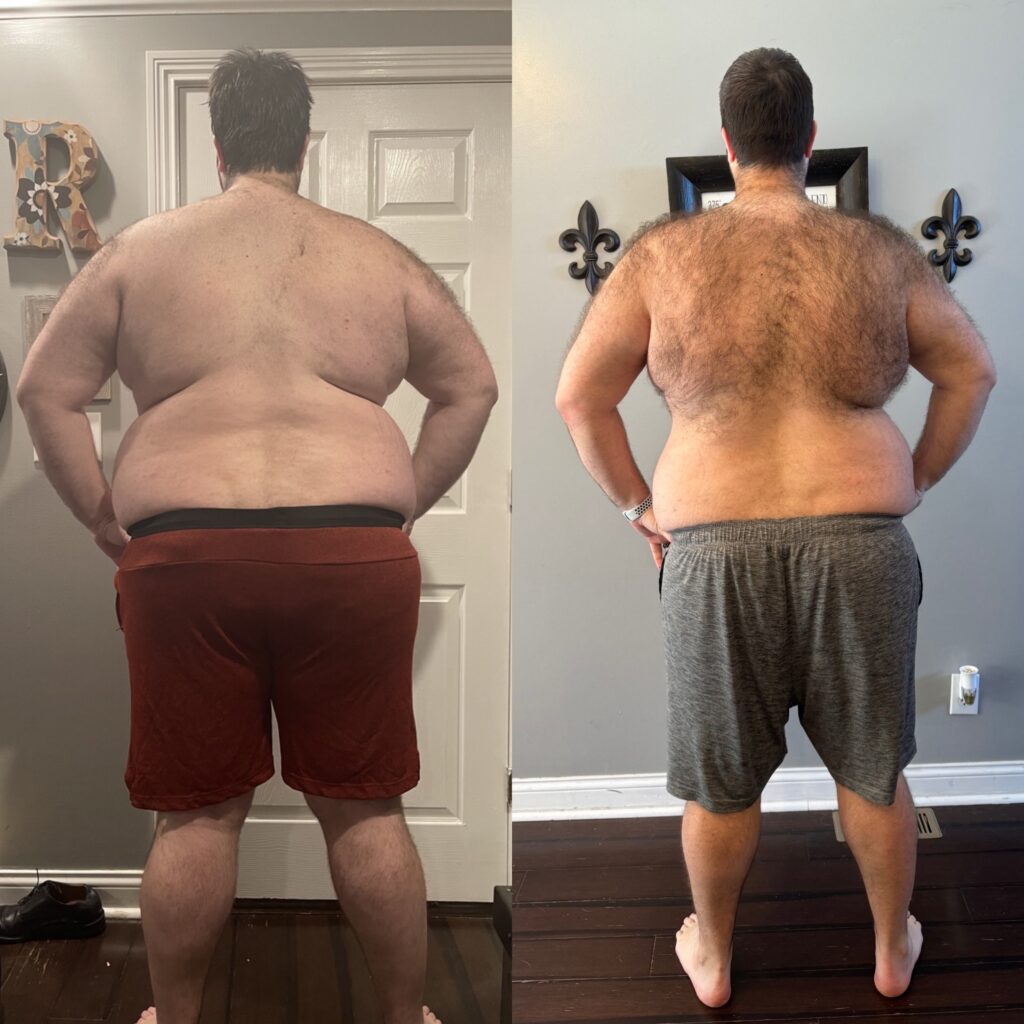 Jim's Before After - Back