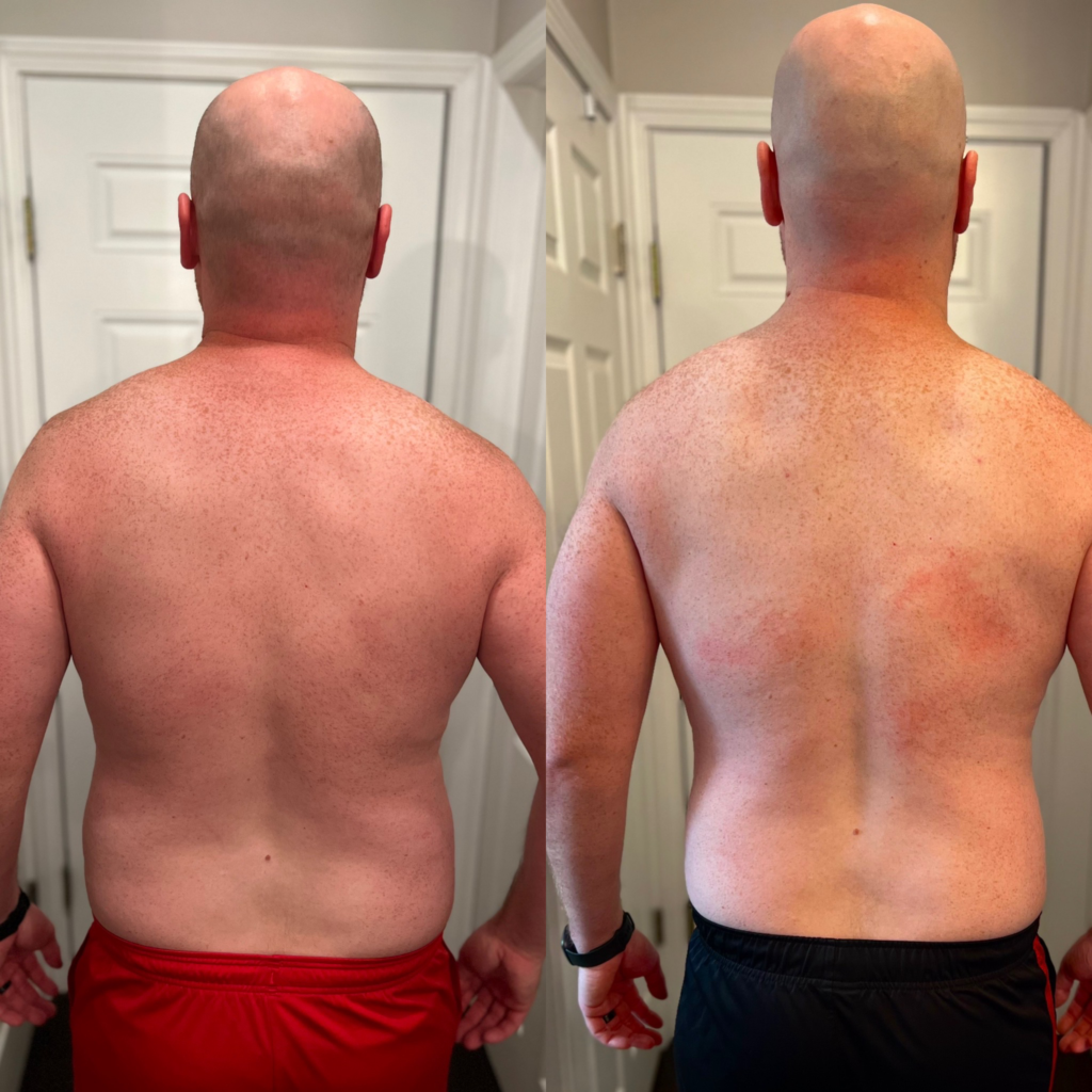 Ryan's Transformation from the Back