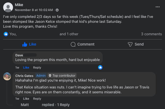 Training Camp Community Post